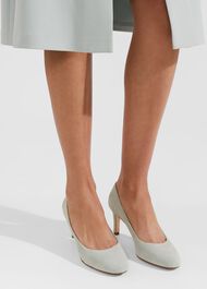 Lizzie Court Shoes, Sage Green, hi-res