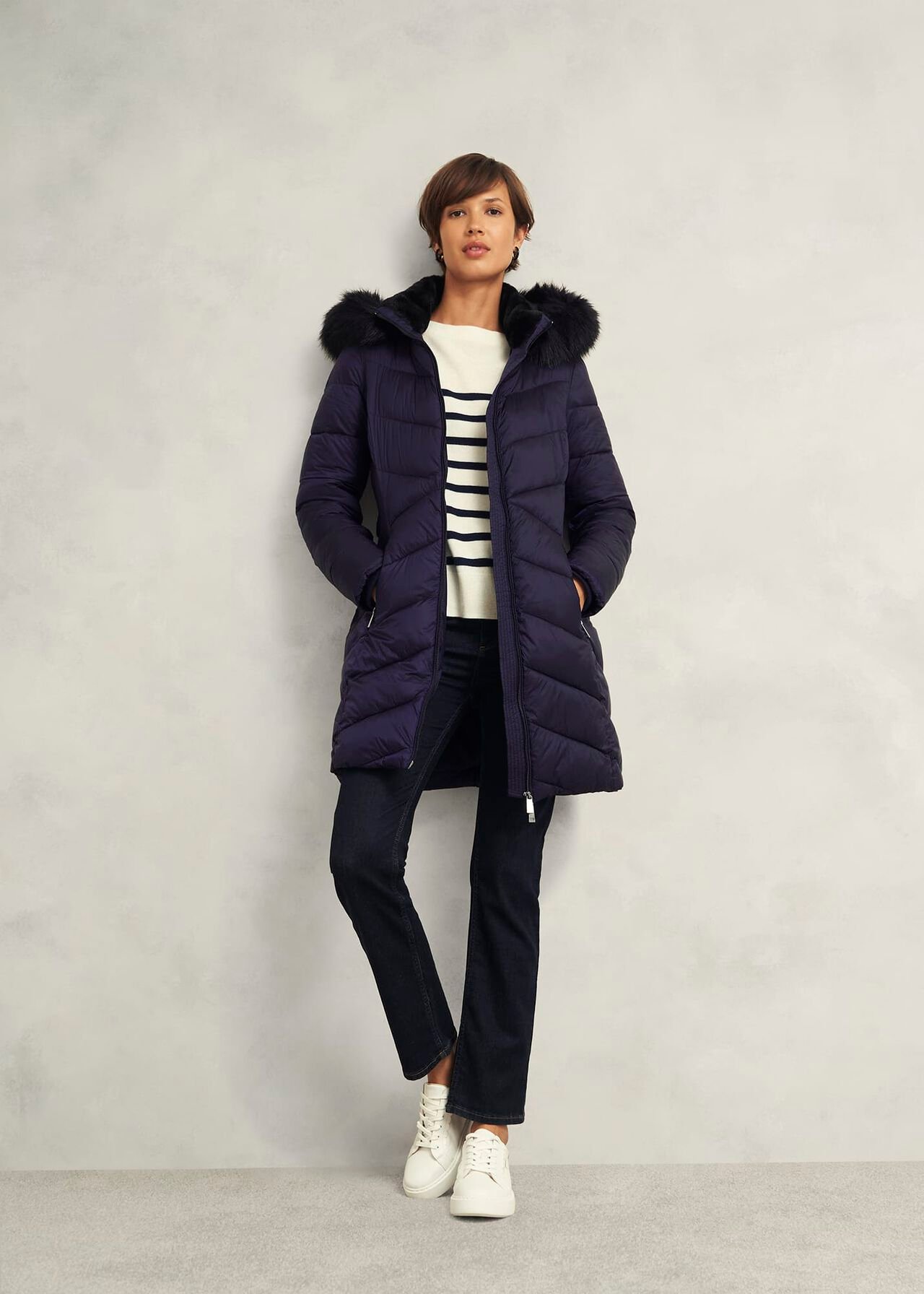 Alis Puffer, Navy, hi-res