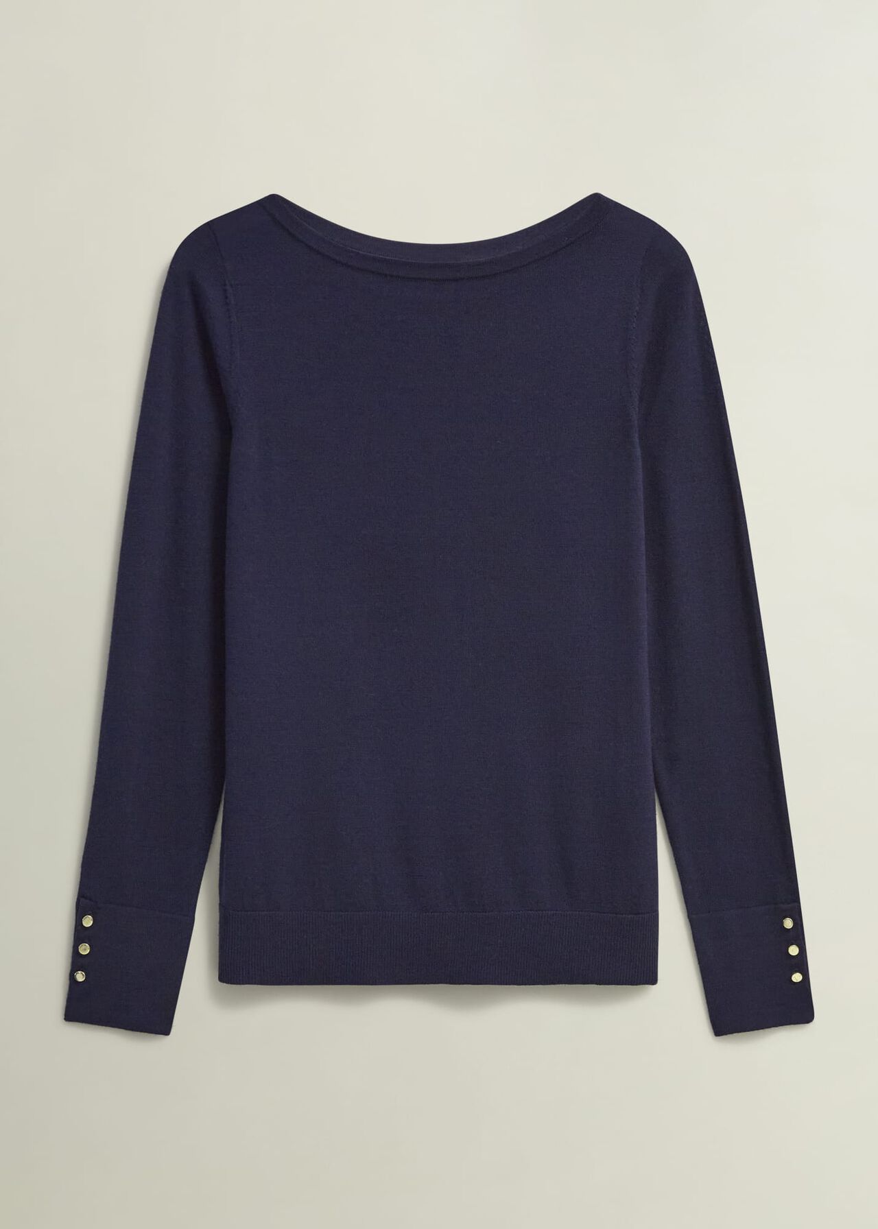 Perla Merino Wool Sweater, Hobbs Navy, hi-res