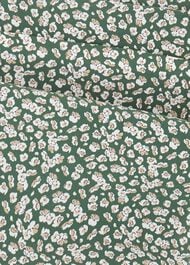 Annette Floral Midi Skirt, Green Multi, hi-res