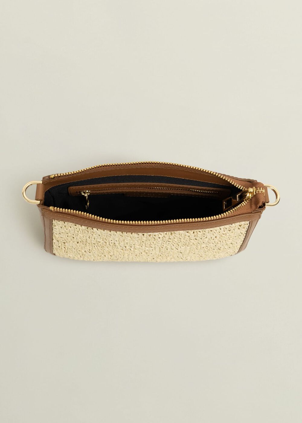 Briella Raffia Bag, Natural Tan, hi-res