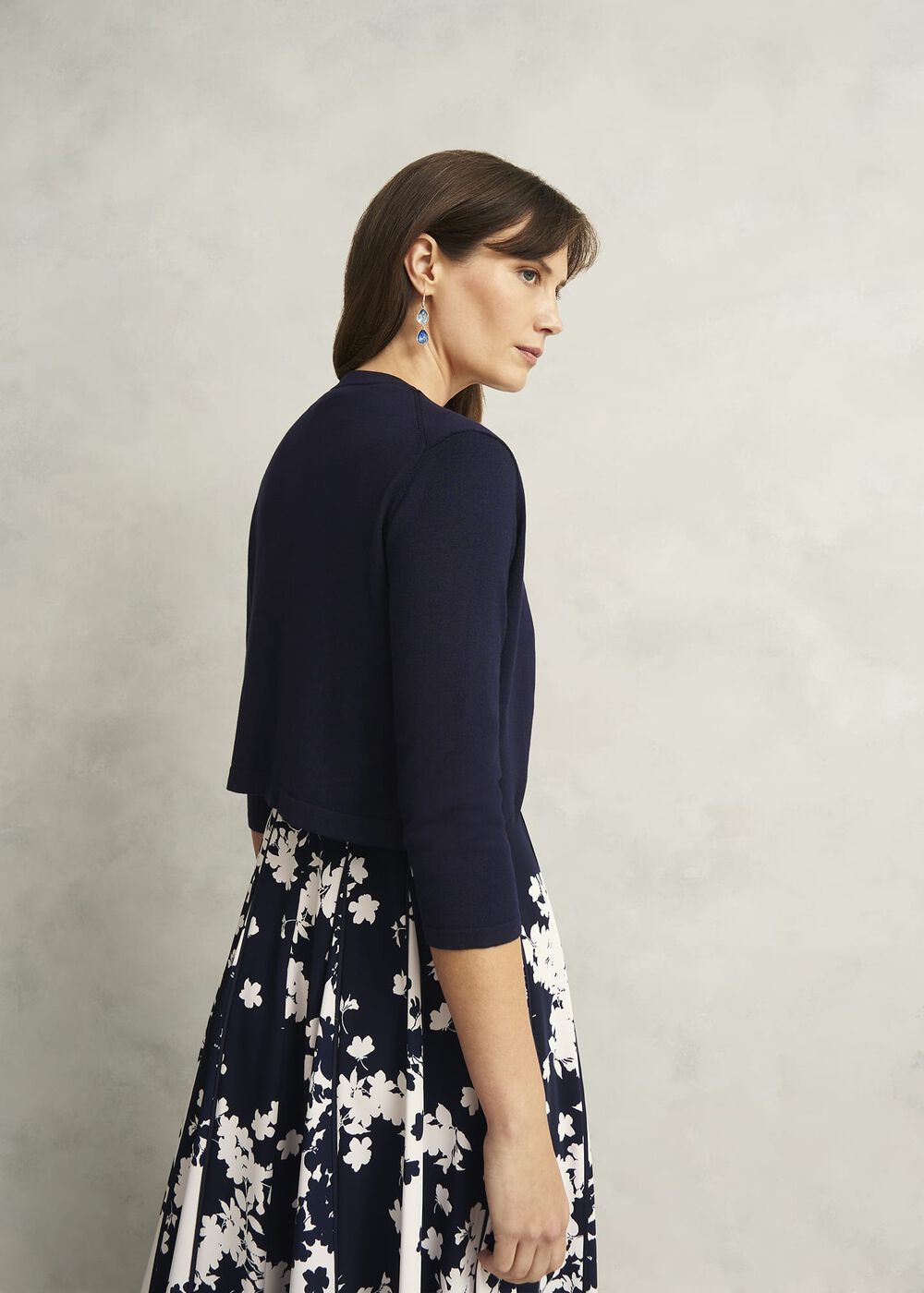 Carrie Bolero, Navy, hi-res