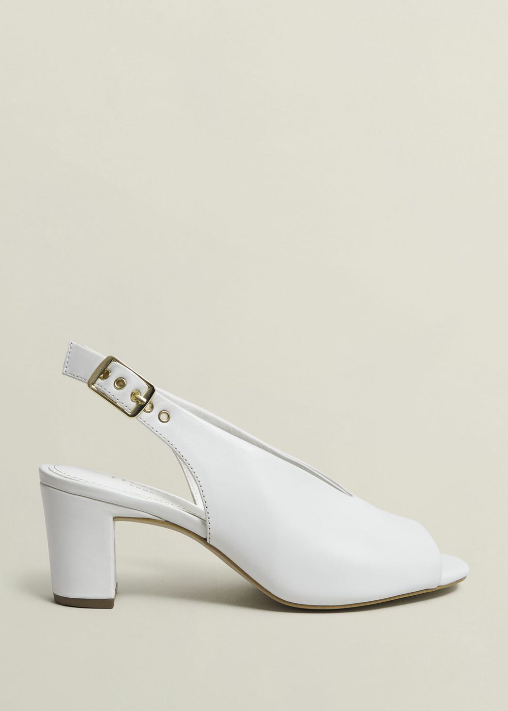 Kali Leather Sandal, Ivory, hi-res