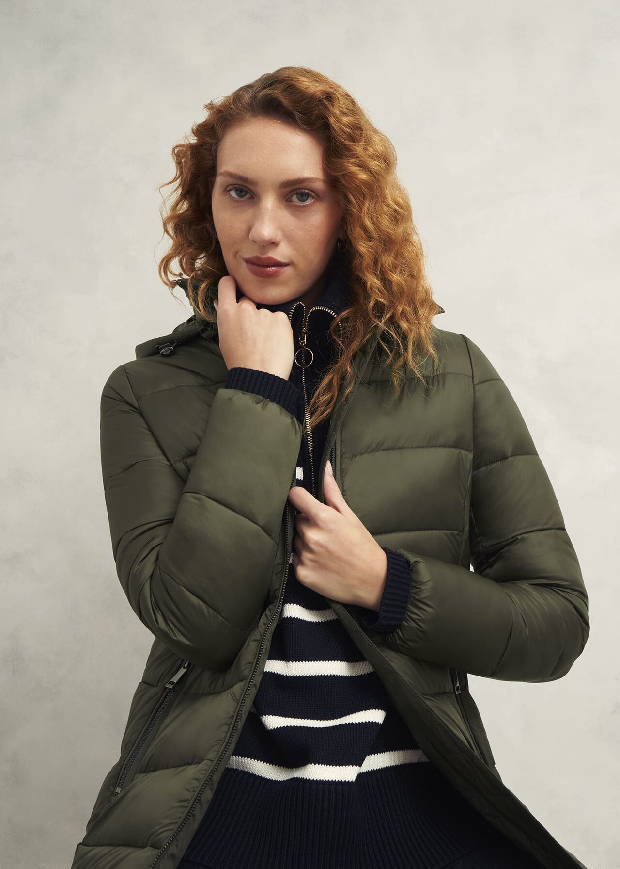 Joelle Puffer, Dark Olive, hi-res