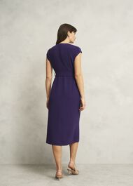 Tania Dress, Grape Purple, hi-res