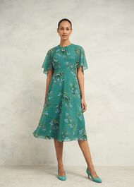 Jaida Dress, Green Multi, hi-res