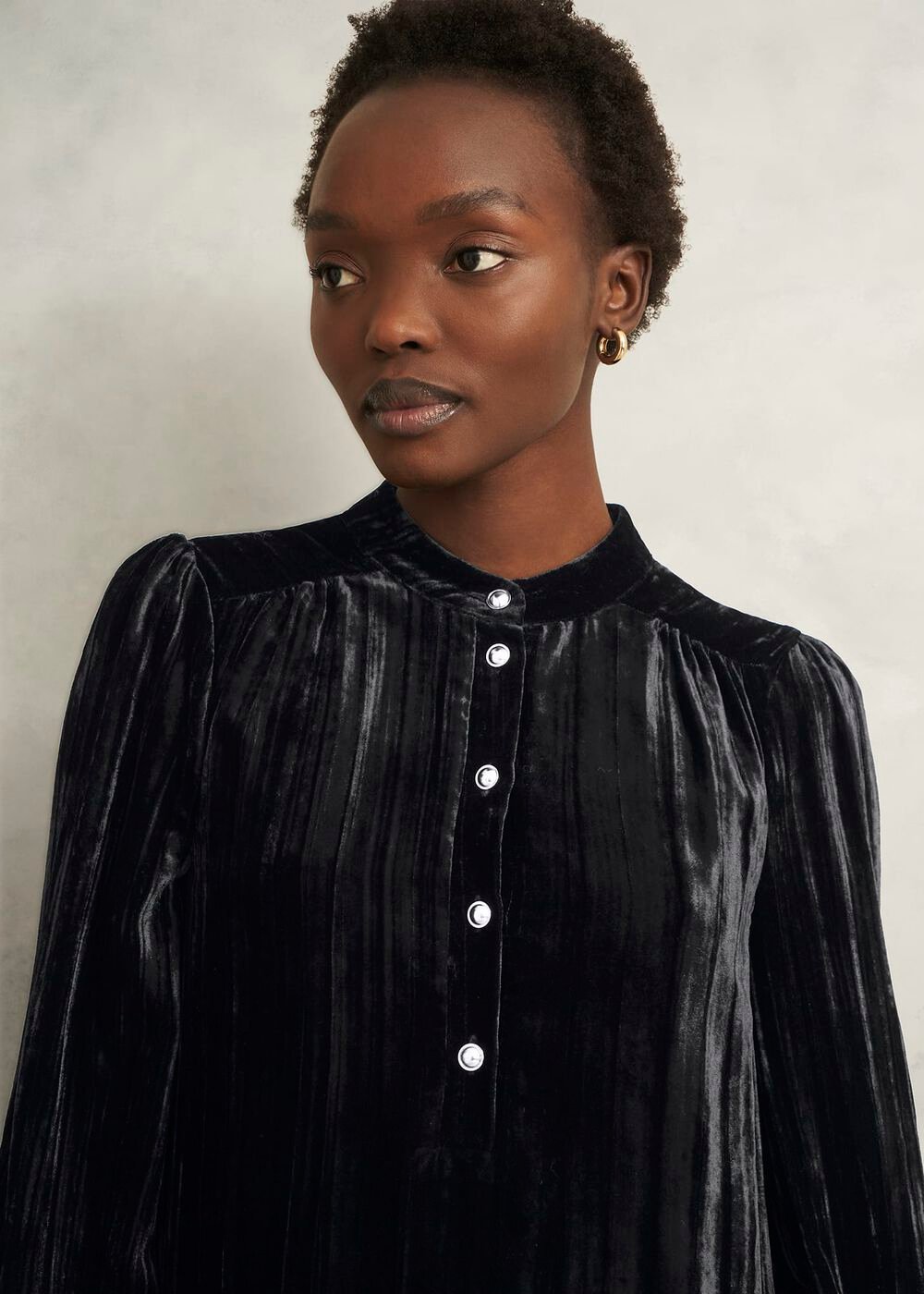 Sienna Dress, Black, hi-res