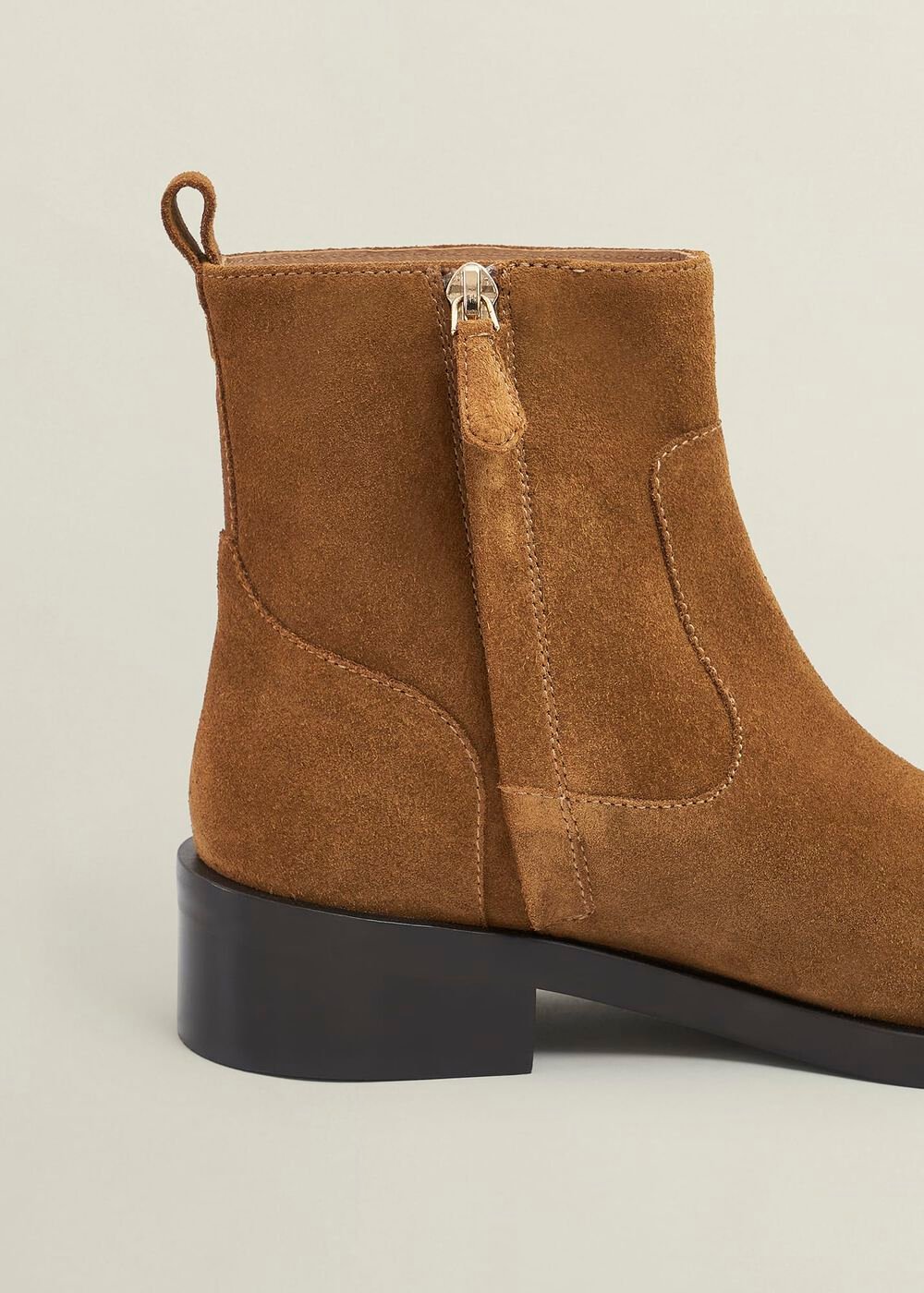 Georgie Ankle Boots, Tan, hi-res