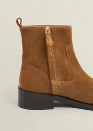 Georgie Ankle Boots, Tan, hi-res