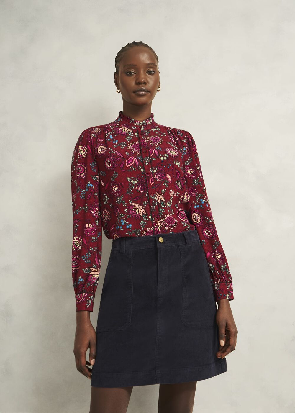 Carissa Blouse, Red Multi, hi-res