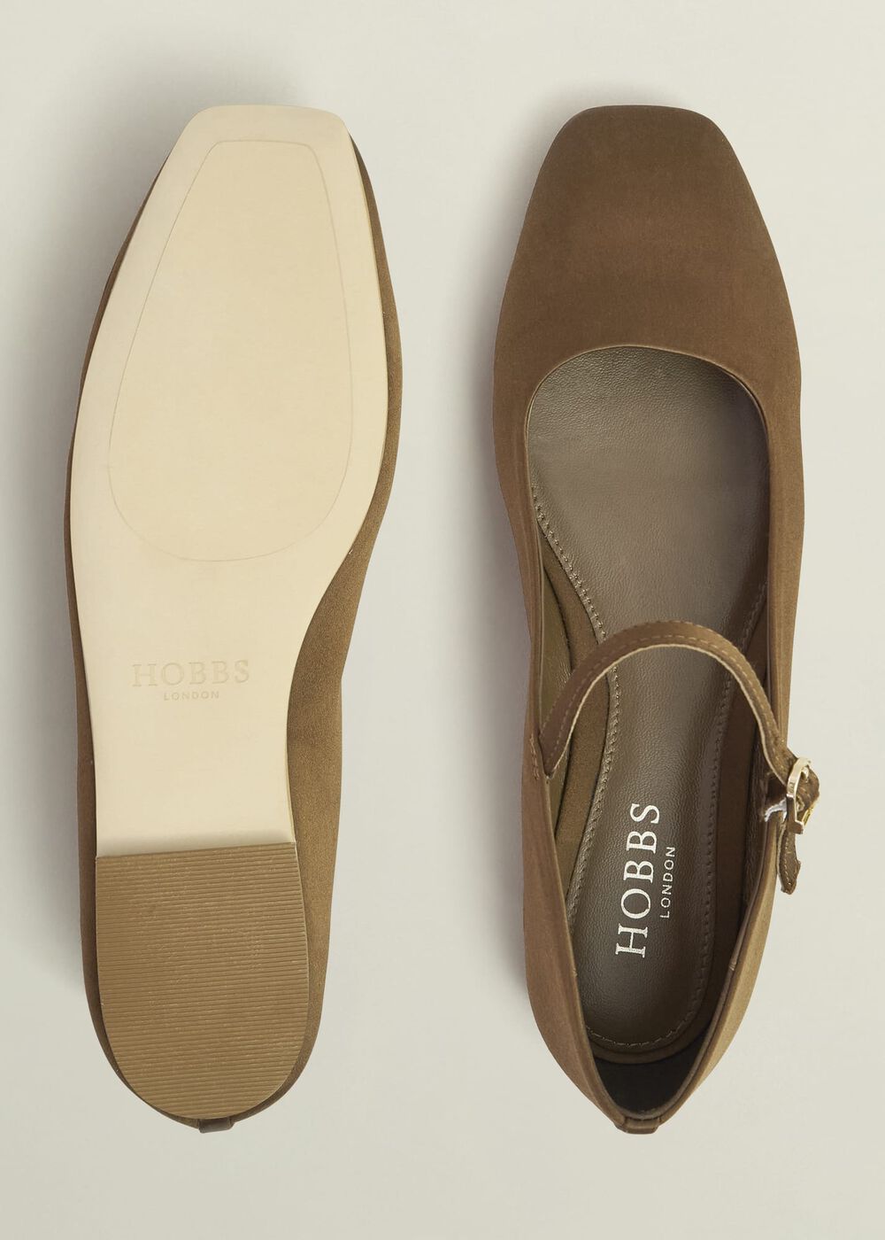 Chrissy Satin Mary Janes, Medlar Brown, hi-res