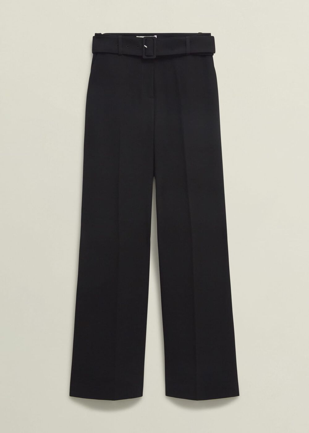Drew Wide Trousers, Black, hi-res