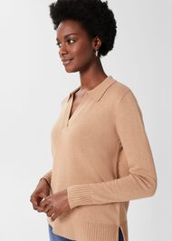 Sia Jumper With Cashmere, Hobbs Camel, hi-res