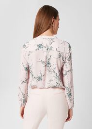 Khloe Floral Top, Pink Multi, hi-res
