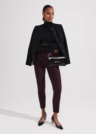 Ophelia Court Shoes, Black, hi-res