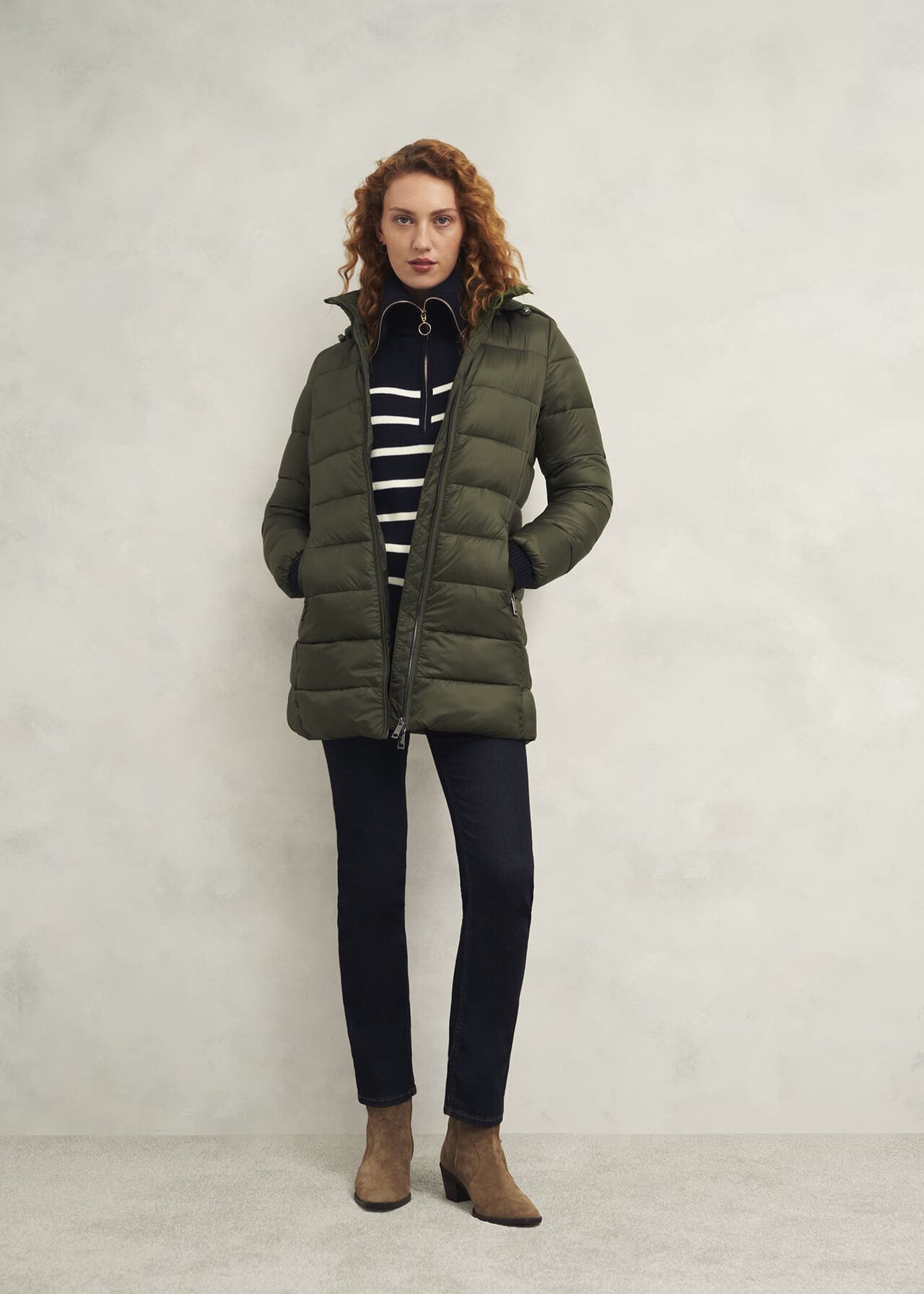 Joelle Puffer, Dark Olive, hi-res