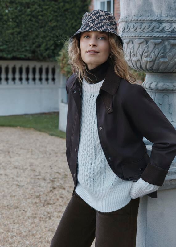 Nell Chunky Cable Sweater