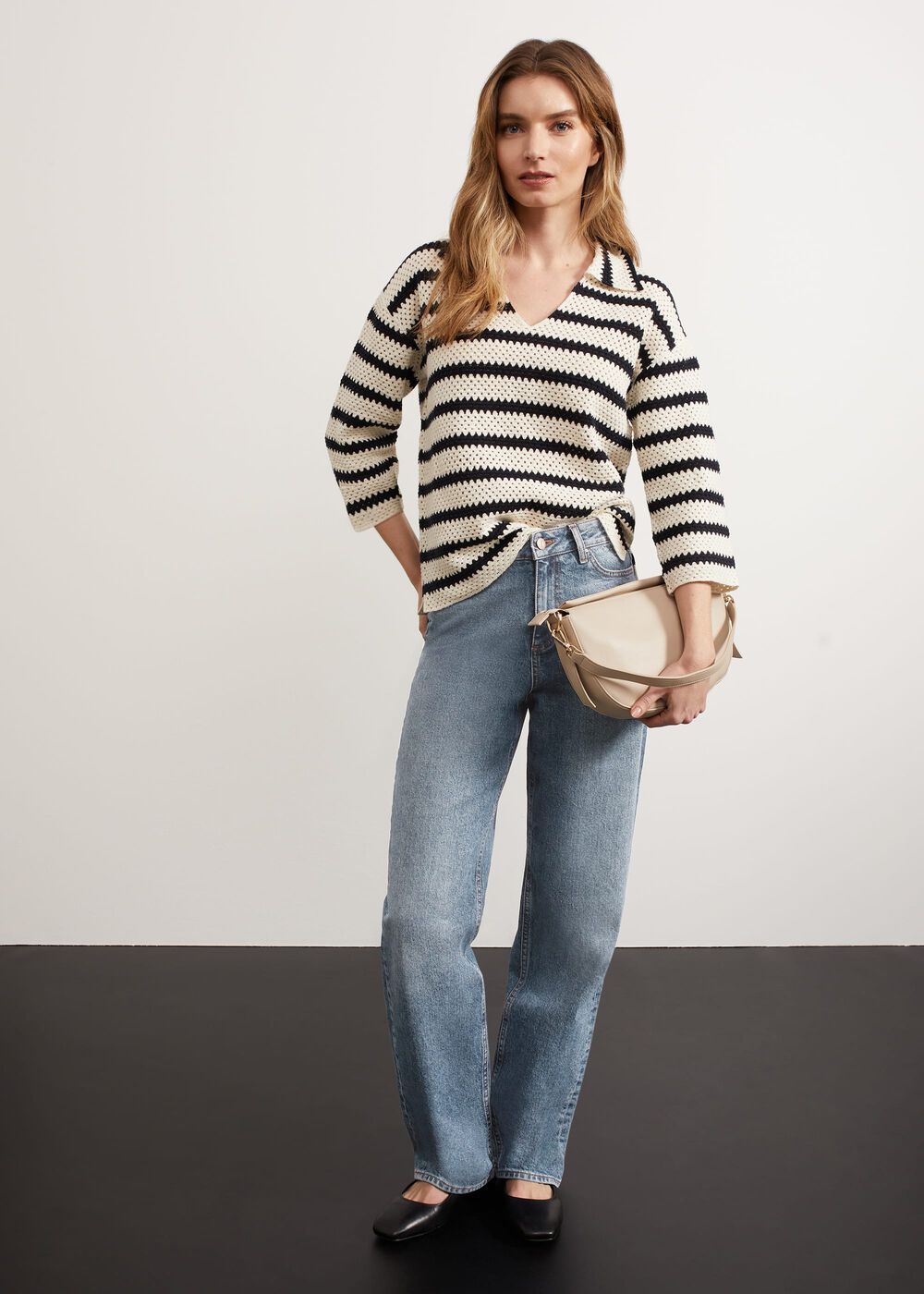 Leigh Straight Jeans, Light Blue, hi-res