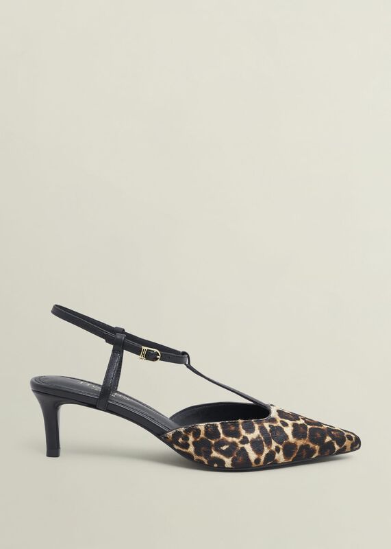 Maddison Leopard T Bar Courts