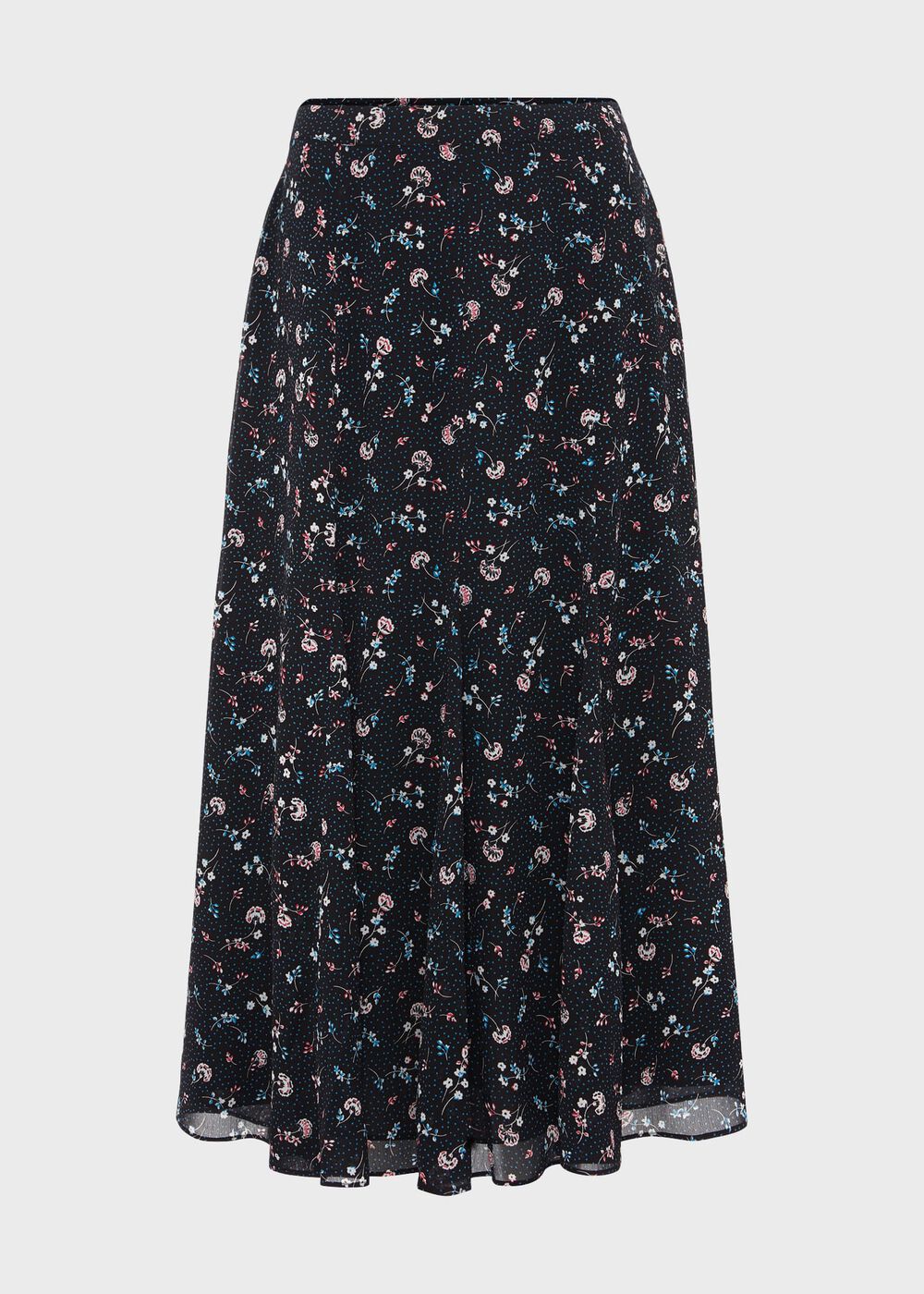 Tess Skirt, Navy Multi, hi-res