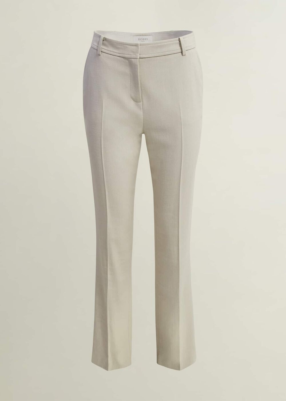 Ellen Straight Pants, Buff Grey, hi-res