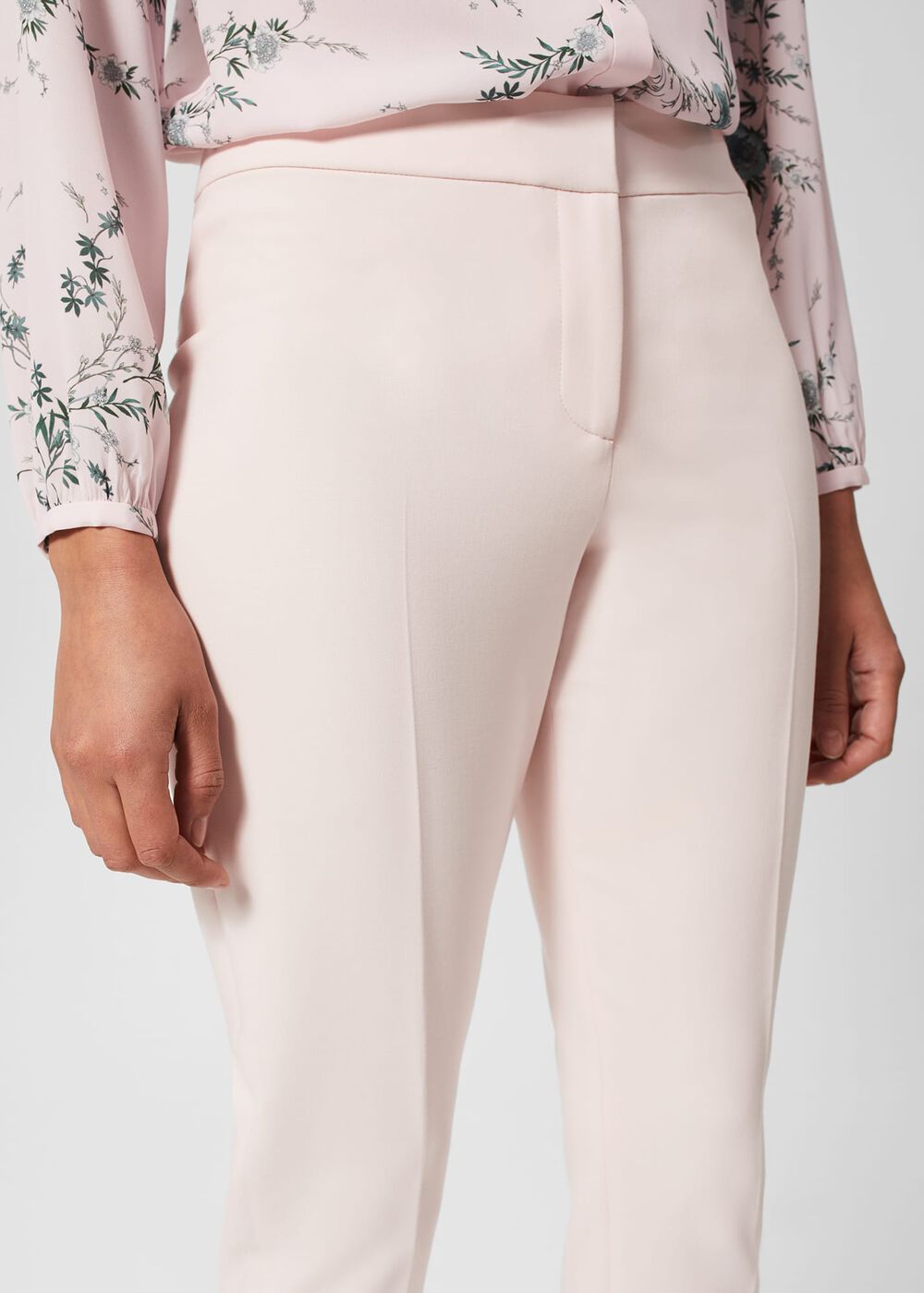 Petite Kaia Pants, Pale Pink, hi-res
