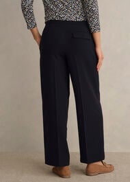 Eva Crop Trousers, Navy, hi-res