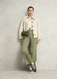 Berwick Leather Crossbody Bag, Chive Green, hi-res