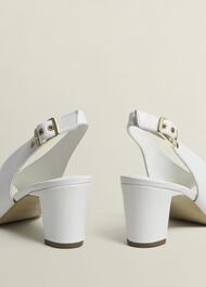 Kali Leather Sandal, Ivory, hi-res