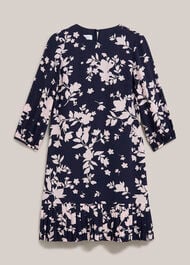 Liana Floral Mini Dress, Midnight Pink, hi-res