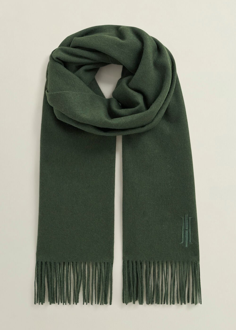Emery Scarf, Dark Green, hi-res