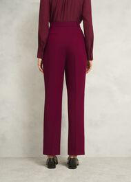 Mabel Straight Pants, Beryl Red, hi-res