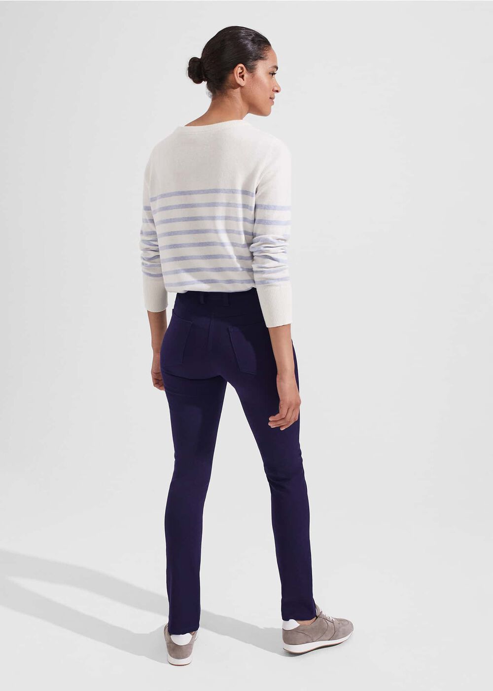 Short Amanda Skinny Jeans, True Navy, hi-res