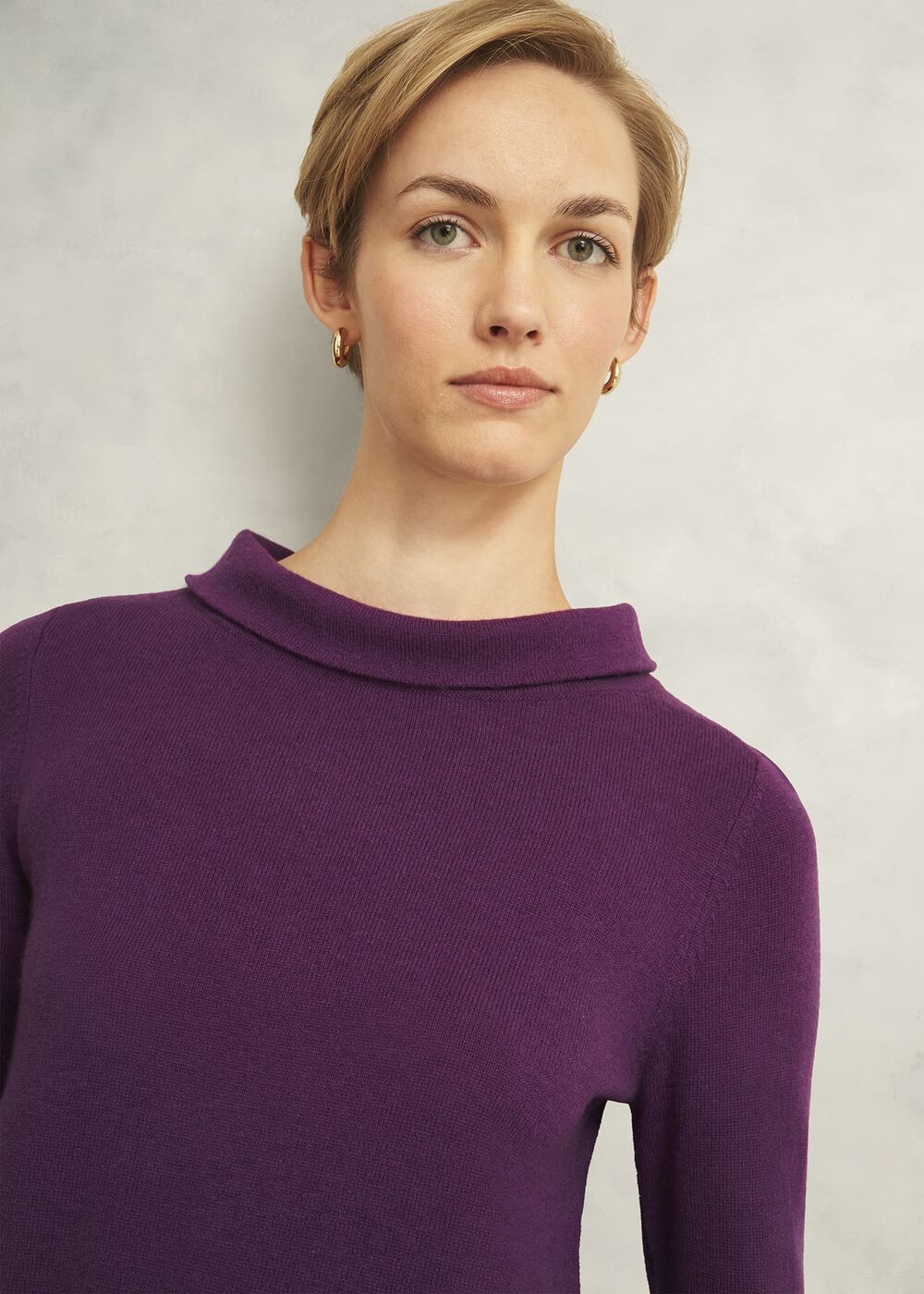 Audrey Sweater, Vibrant Purple, hi-res