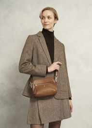 Carlton Crossbody Bag, Tan, hi-res