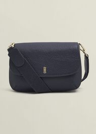 Berwick Leather Crossbody Bag, Hobbs Navy, hi-res