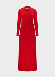 Vida Dress, Garnet Red, hi-res