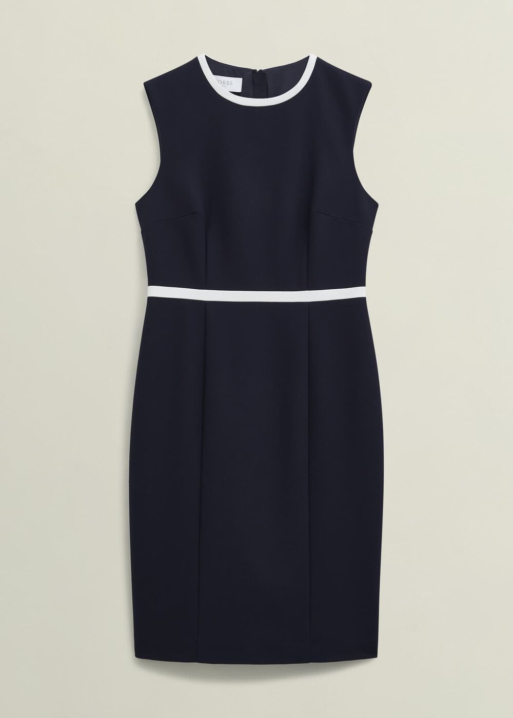 Sally Dress, Navy Ivory, hi-res