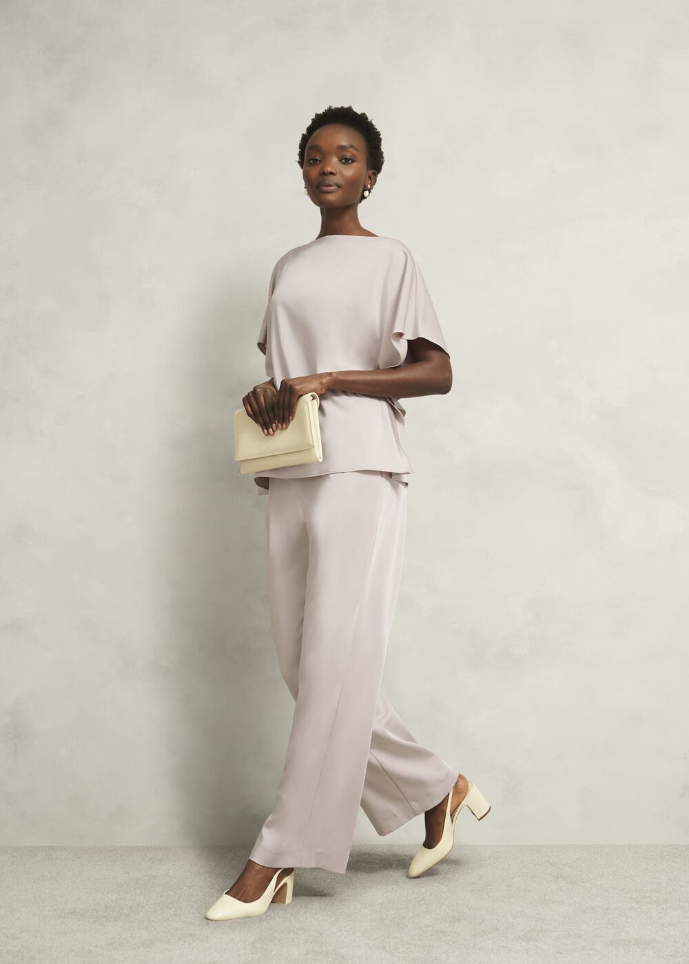 Delora Blouse, Oyster, hi-res