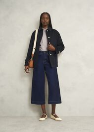 Brinley Crop Wide Leg Jeans, Indigo, hi-res