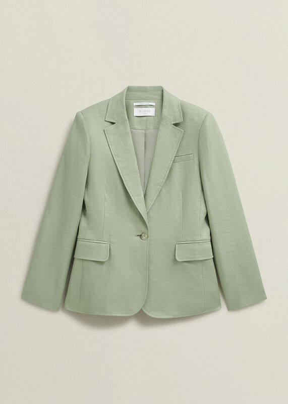 Petite Marietta Linen Jacket