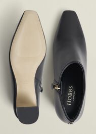 Leona Shoeboots, Black, hi-res