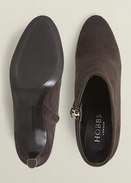 Lizzie Ankle Boots, Chocolate Brown, hi-res