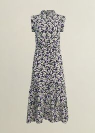 Esme Dress, Navy Multi, hi-res
