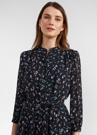 Pearl Dress, Navy Multi, hi-res