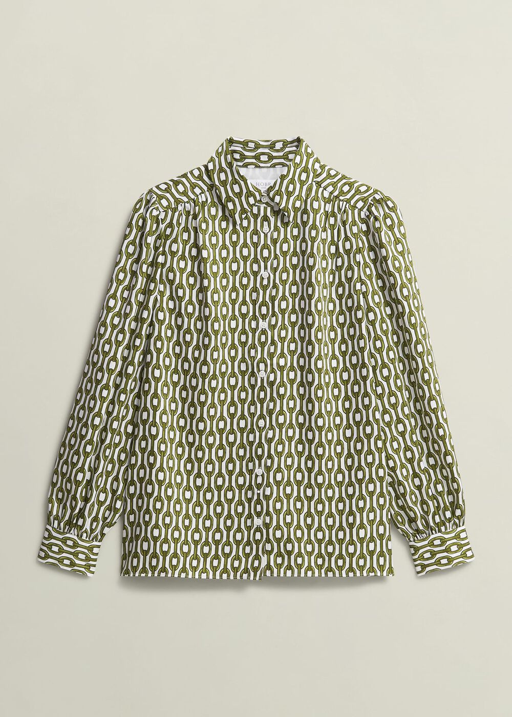 Tallie Shirt, Ivory Green, hi-res