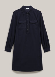 Lena Dress, True Navy, hi-res