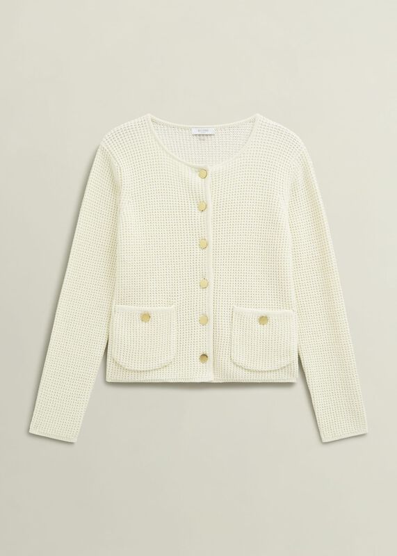 Adela Cotton Knitted Jacket 