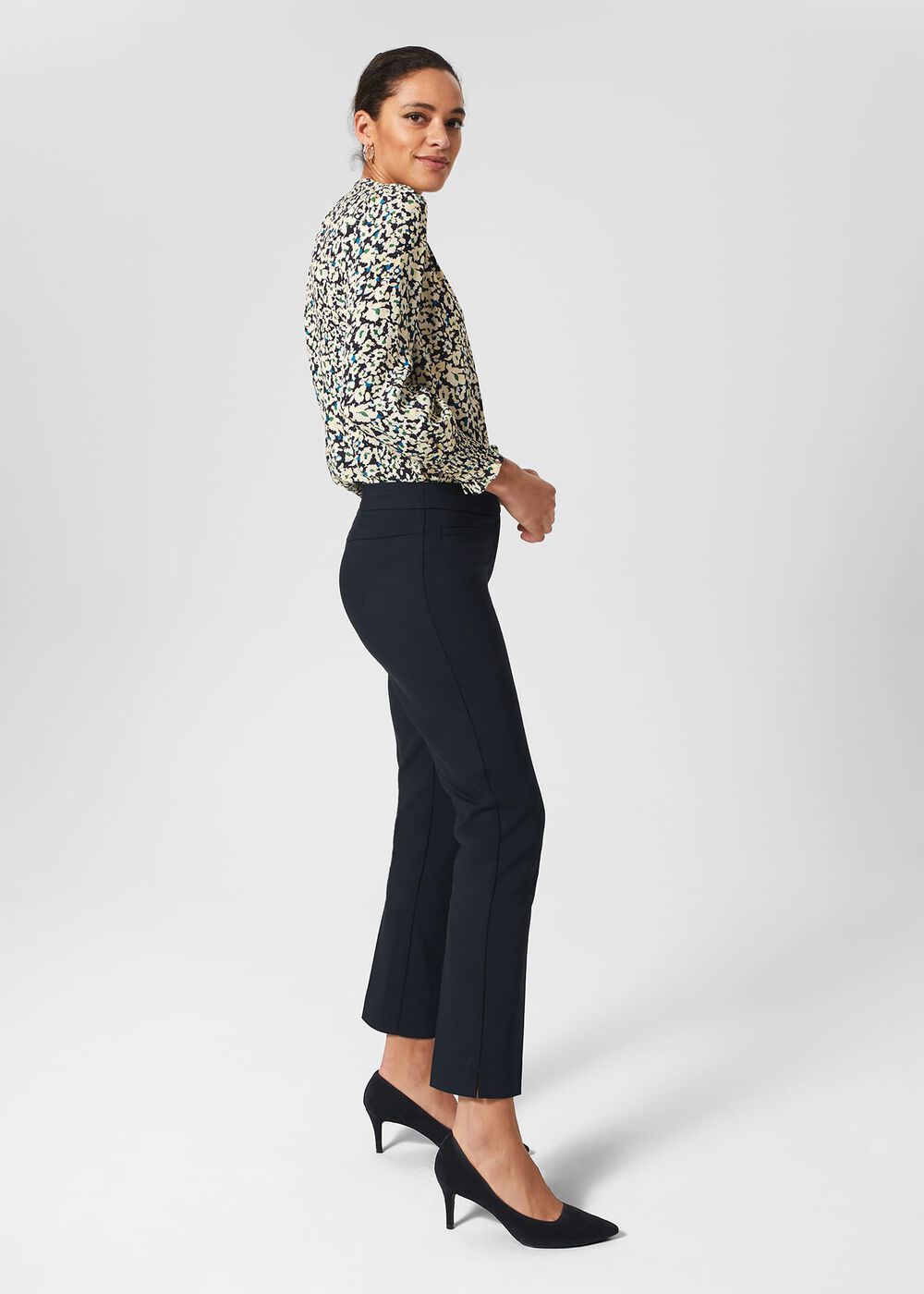 Petite Annie Pants, Navy, hi-res