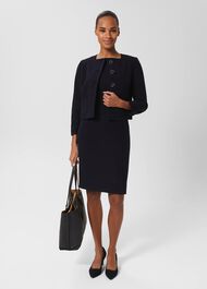 Georgie Jacket, Navy, hi-res